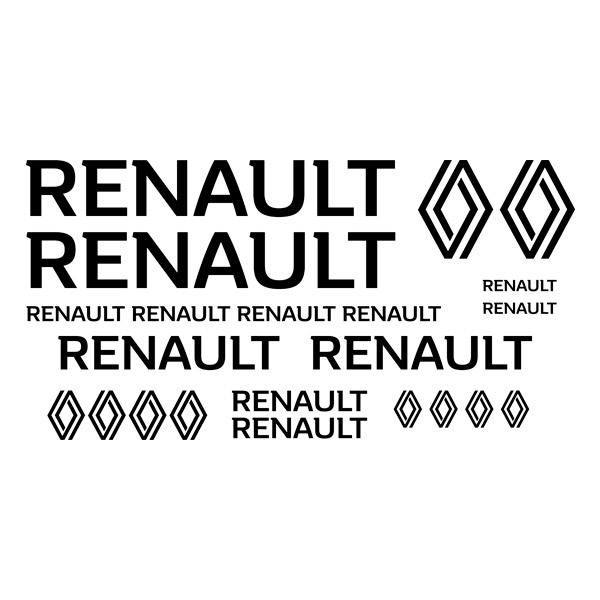 Pegatinas: Set 22X Renault