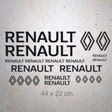 Pegatinas: Set 22X Renault 2
