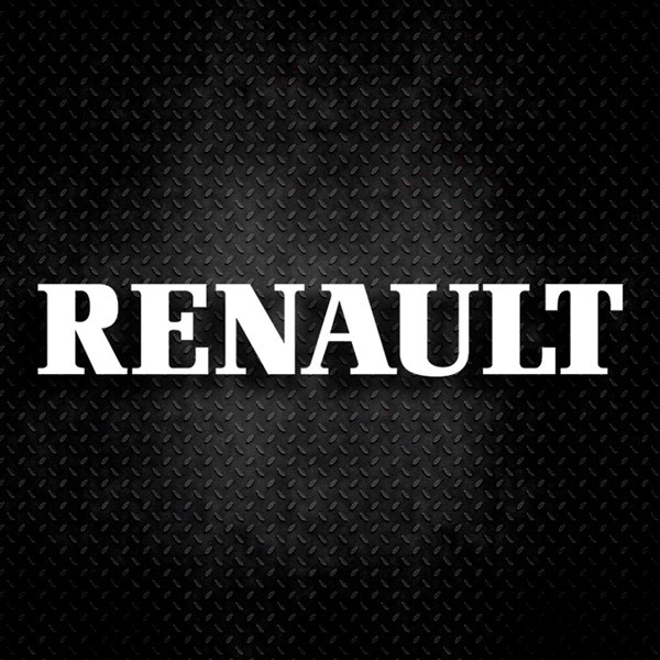 Pegatinas: Renault Logo