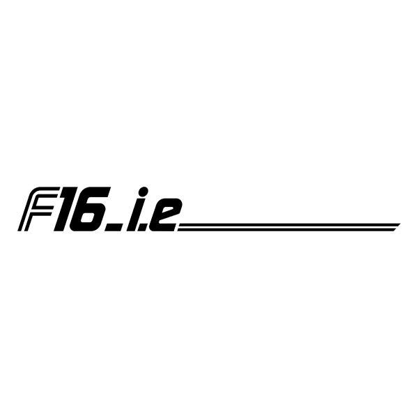 Pegatinas: Tapa de Motor para Renault Clio 16s y Williams F16