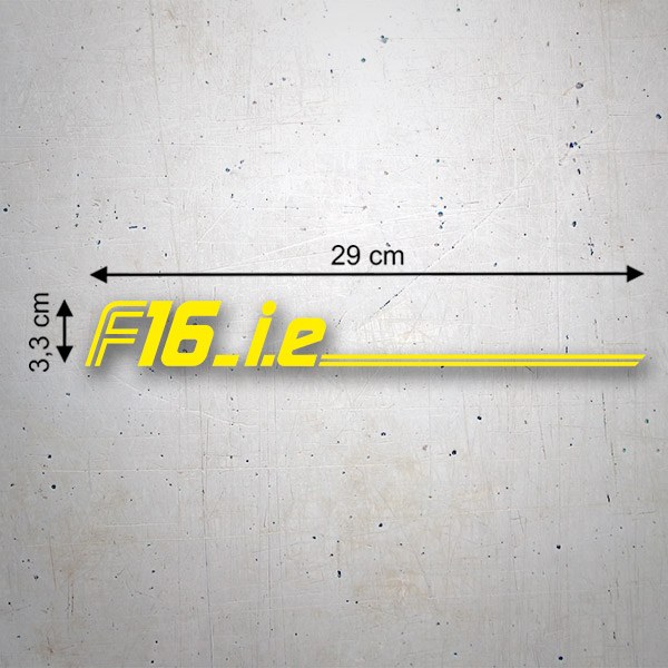 Pegatinas: Tapa de Motor para Renault Clio 16s y Williams F16