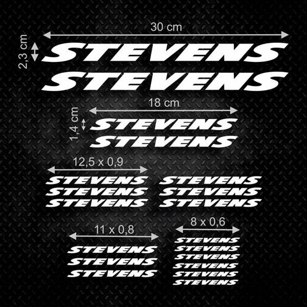 Pegatinas: Set 19X Stevens 0