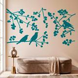 Vinilos Decorativos: Siluetas de P&aacute;jaros 12