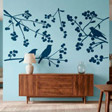 Vinilos Decorativos: Siluetas de P&aacute;jaros 13