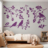 Vinilos Decorativos: Siluetas de P&aacute;jaros 15