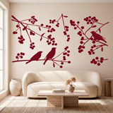 Vinilos Decorativos: Siluetas de P&aacute;jaros 5