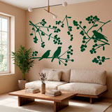 Vinilos Decorativos: Siluetas de P&aacute;jaros 8
