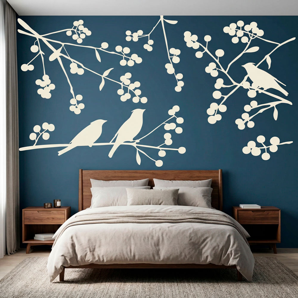 Vinilos Decorativos: Siluetas de P&aacute;jaros