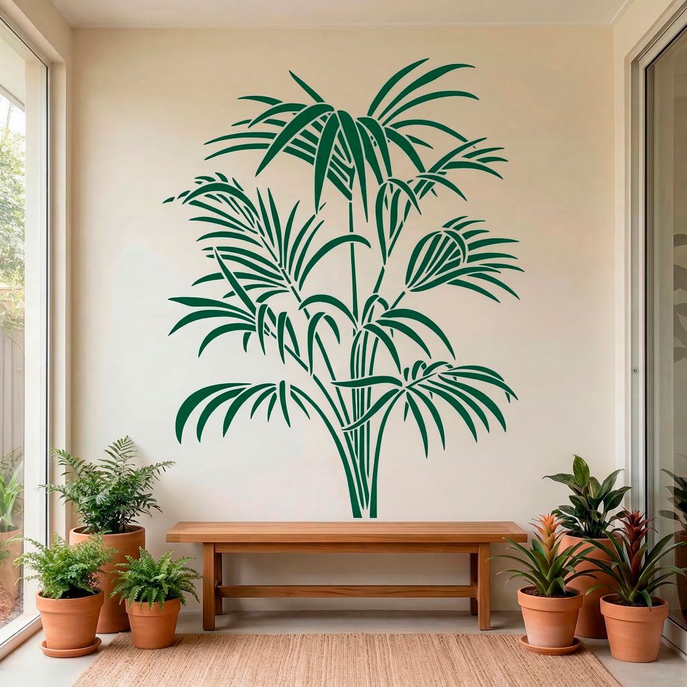 Vinilos Decorativos: Hojas de Palmera Kentia