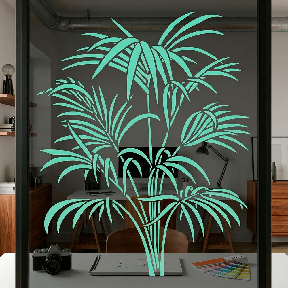 Vinilos Decorativos: Hojas de Palmera Kentia