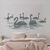 Vinilos Decorativos: Cisnes en el Lago 2