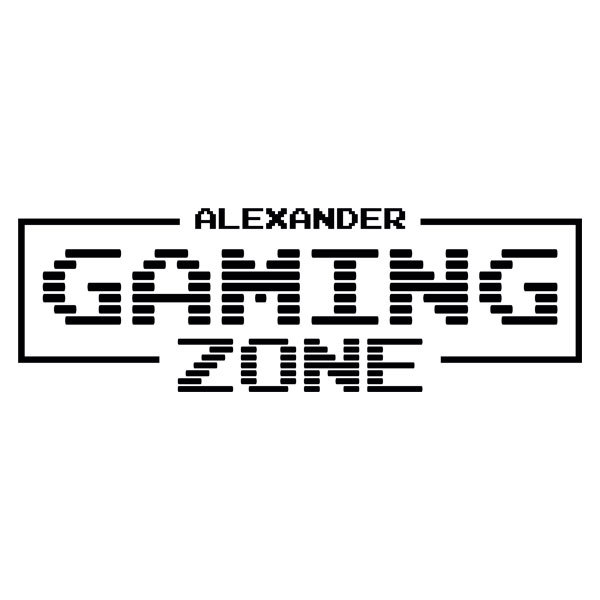 Vinilos Decorativos: Gaming Zone Personalizado