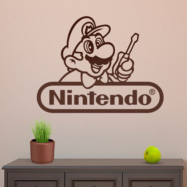 Vinilos Infantiles: Mario Bros y Nintendo