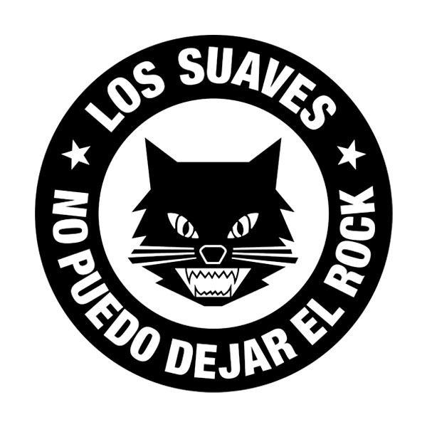 Pegatinas: Los Suaves, No Puedo Dejar el Rock