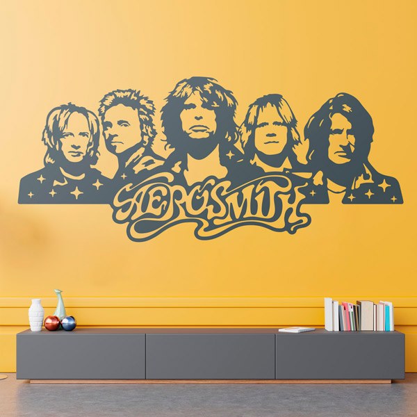 Vinilos Decorativos: Aerosmith Rock