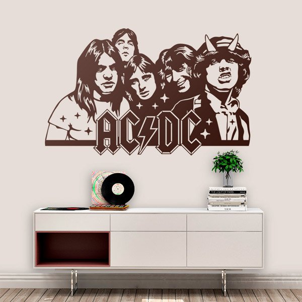 Vinilos Decorativos: ACDC Rock