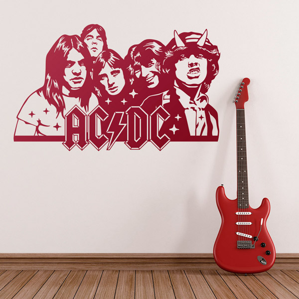 Vinilos Decorativos: ACDC Rock