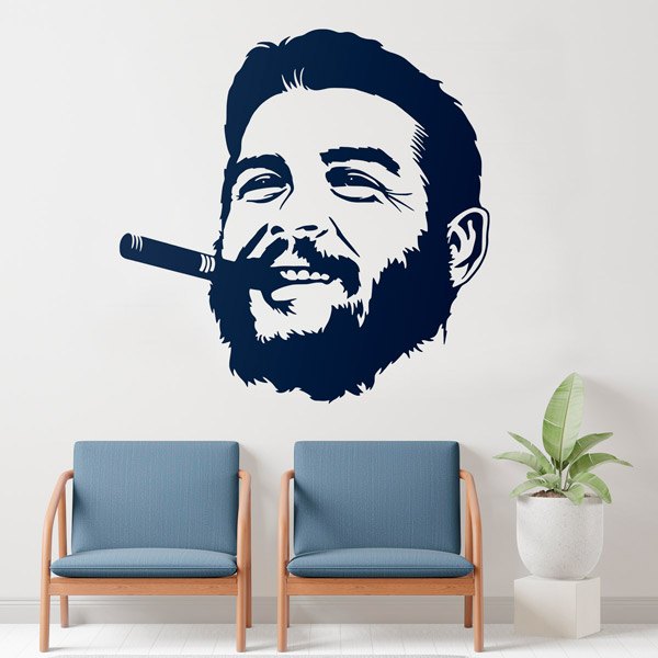 Vinilos Decorativos: Che Guevara con Puro