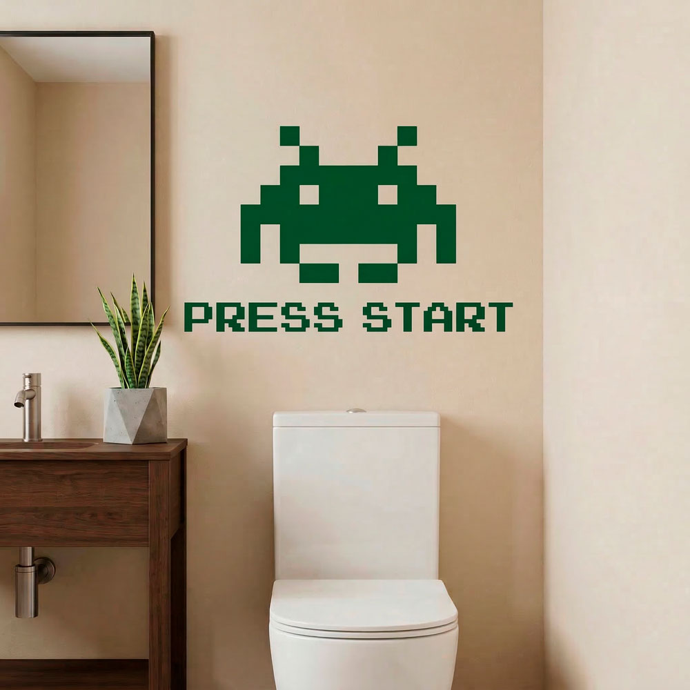 Space Invaders Press Start 13