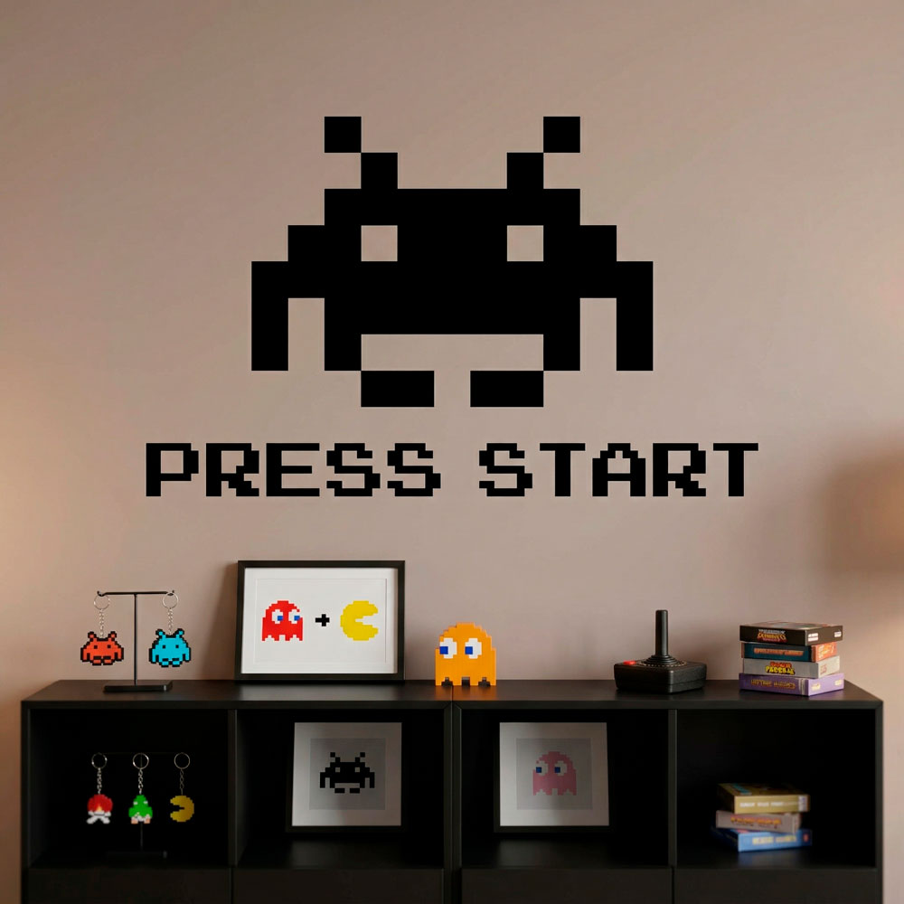 Space Invaders Press Start 7