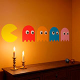 Vinilos Decorativos: Pac-Man y 4 Fantasmas 18