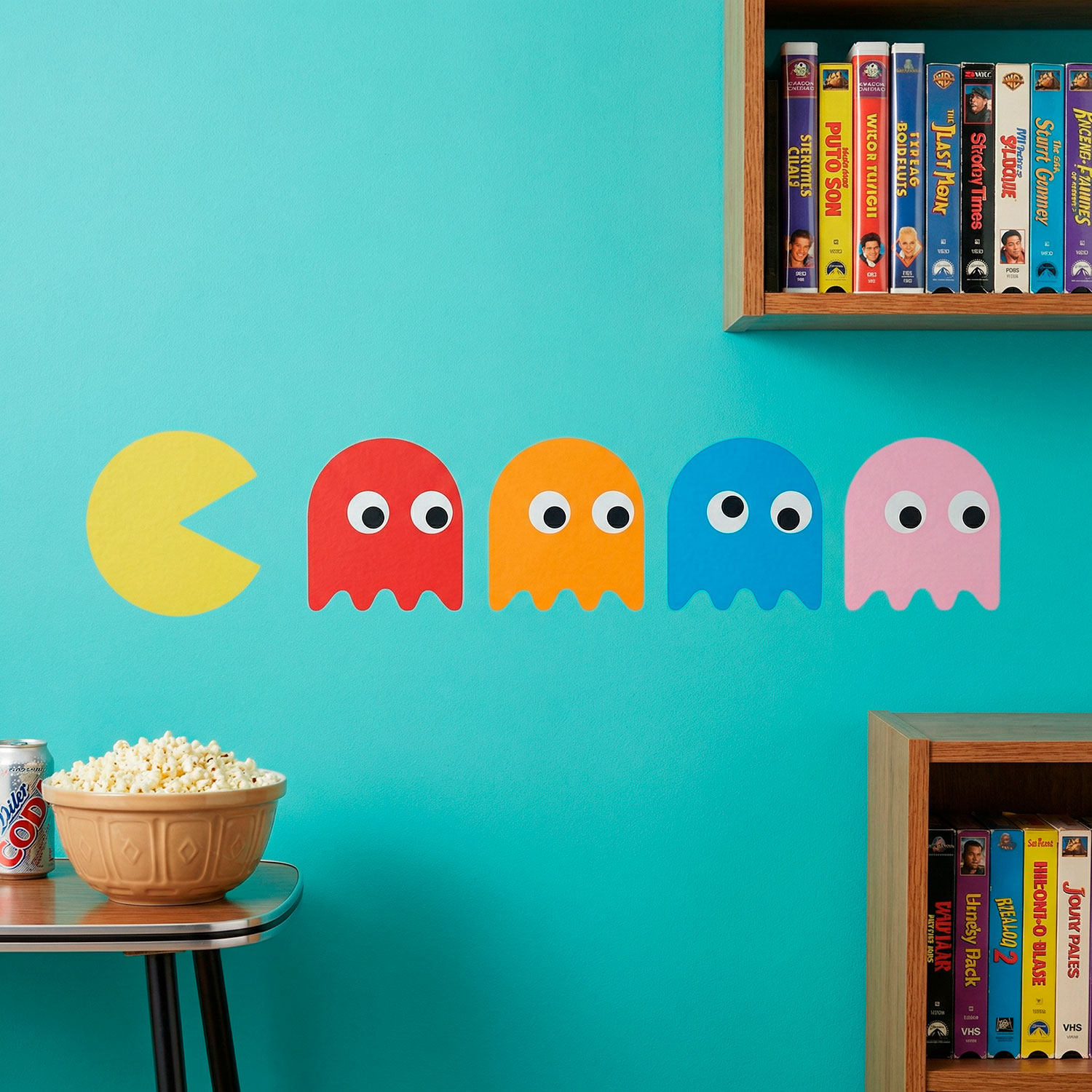 Vinilos Decorativos: Pac-Man y 4 Fantasmas