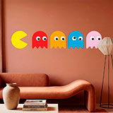 Vinilos Decorativos: Pac-Man y 4 Fantasmas 6