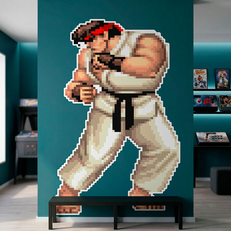 Street Fighter Ryu Pixel Art 4