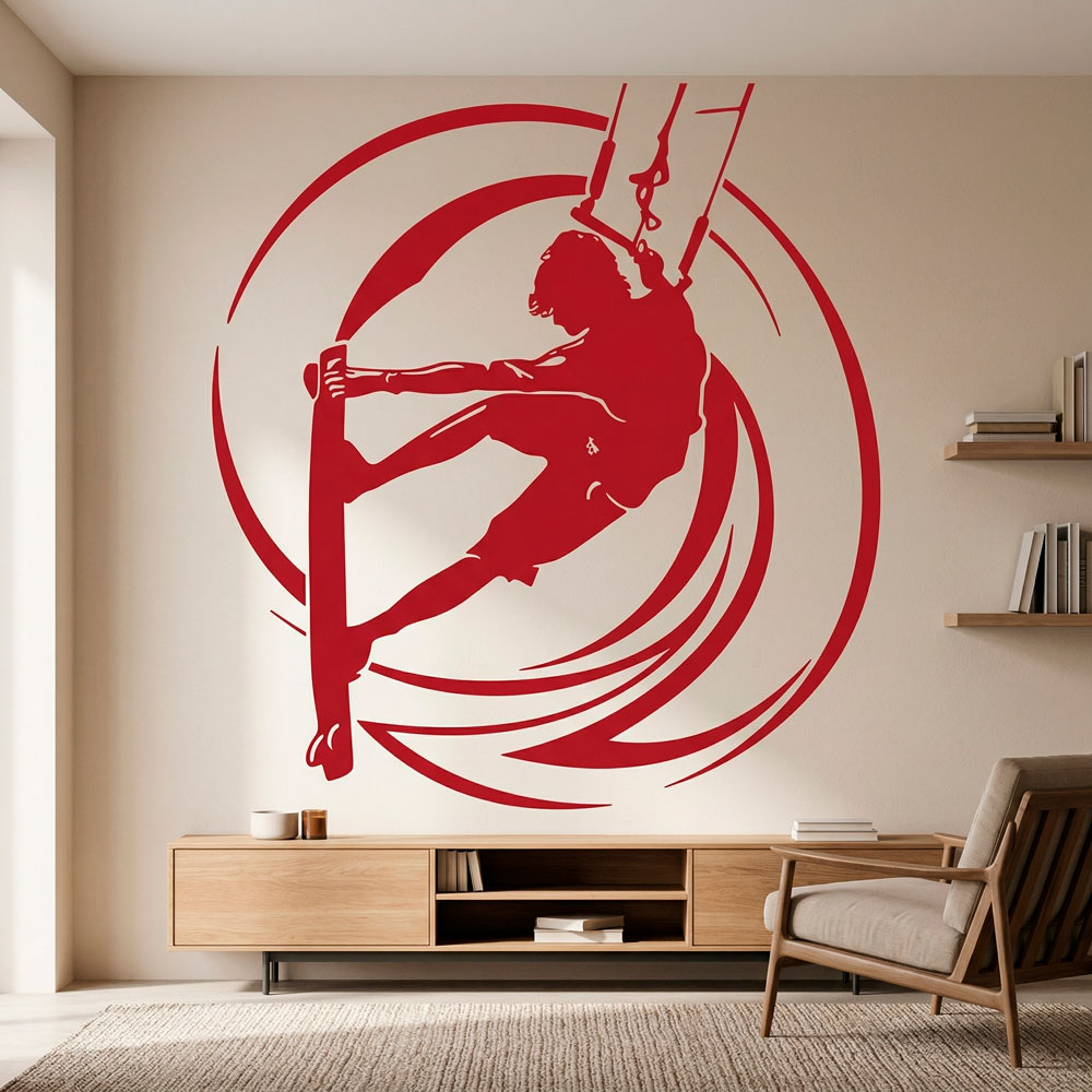 Vinilos Decorativos: Salto Kitesurf