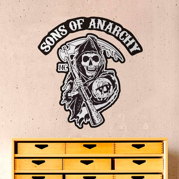 Vinilos Decorativos: Sons Of Anarchy MC