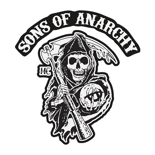 Vinilos Decorativos: Sons Of Anarchy MC
