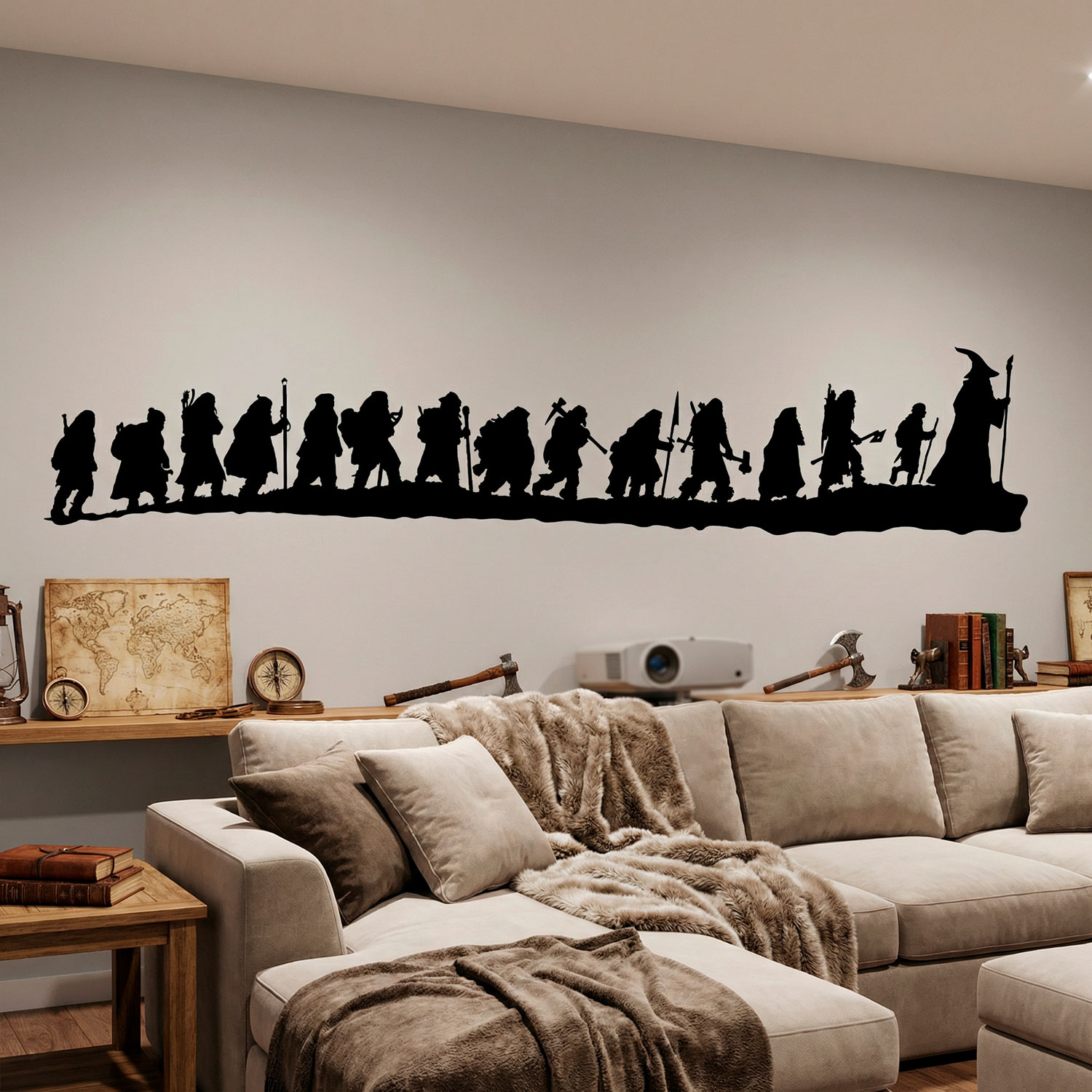 Vinilos Decorativos: Personajes del Se&ntilde;or de los Anillos