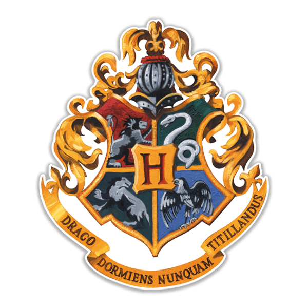 Vinilos Decorativos: Harry Potter Emblema Hogwarts