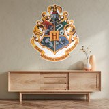 Vinilos Decorativos: Harry Potter Emblema Hogwarts 3