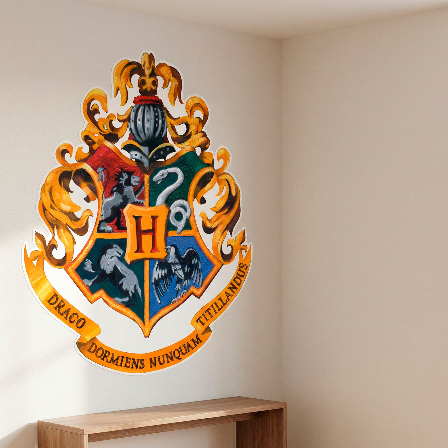 Vinilos Decorativos: Harry Potter Emblema Hogwarts