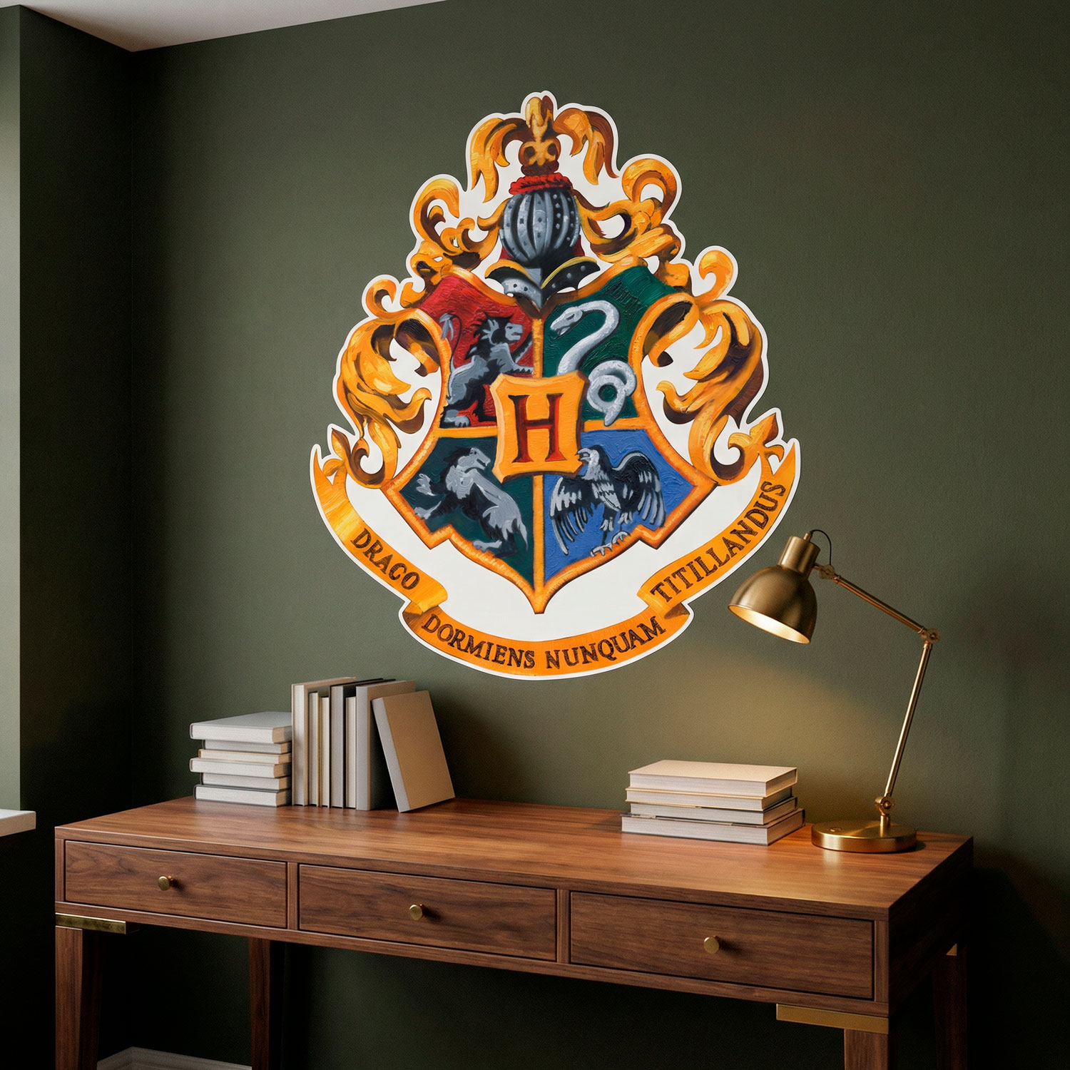 Vinilos Decorativos: Harry Potter Emblema Hogwarts