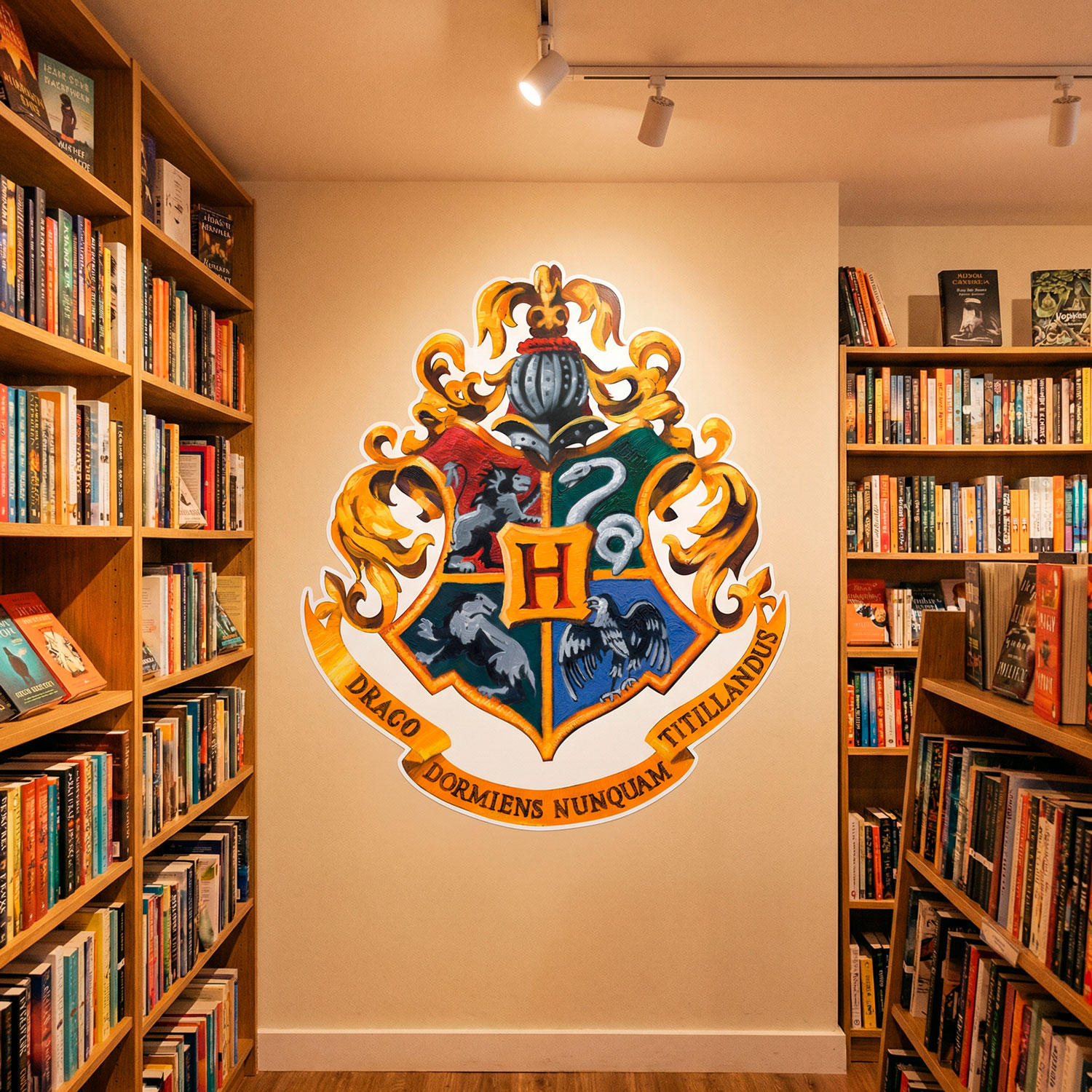 Vinilos Decorativos: Harry Potter Emblema Hogwarts