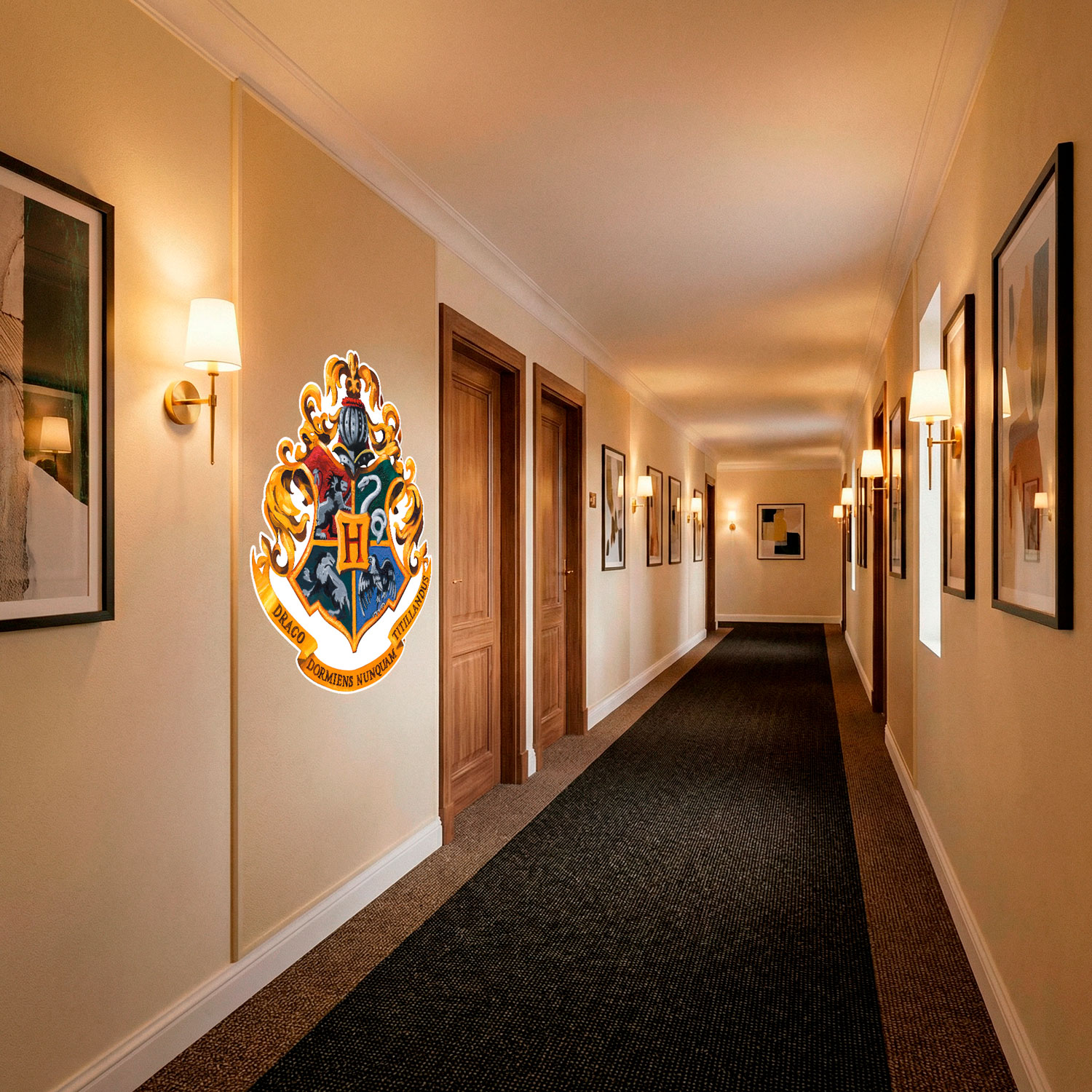 Vinilos Decorativos: Harry Potter Emblema Hogwarts