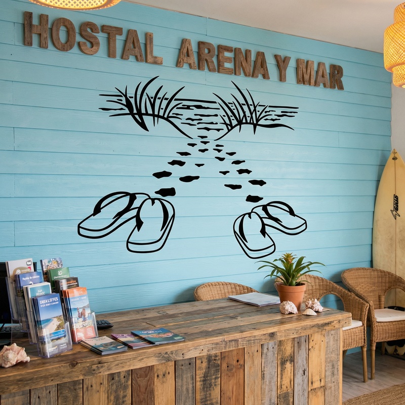 Vinilos Decorativos: Camino hacia la Playa