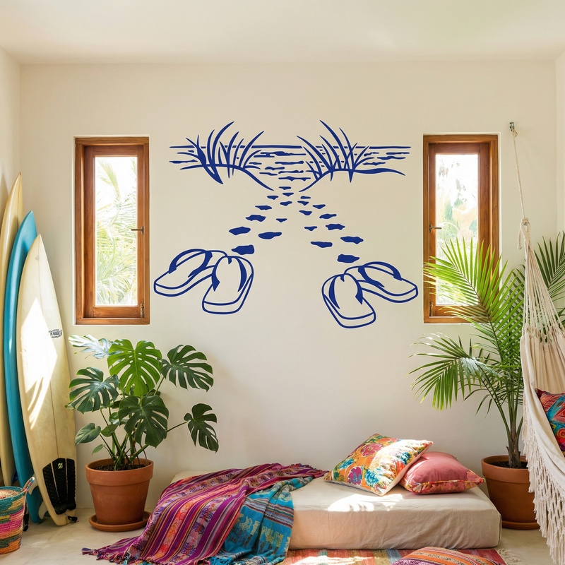 Vinilos Decorativos: Camino hacia la Playa