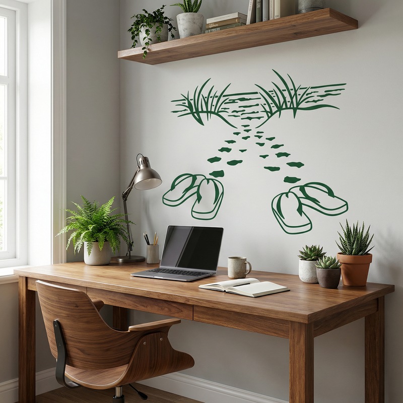 Vinilos Decorativos: Camino hacia la Playa