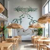 Vinilos Decorativos: Camino hacia la Playa 4