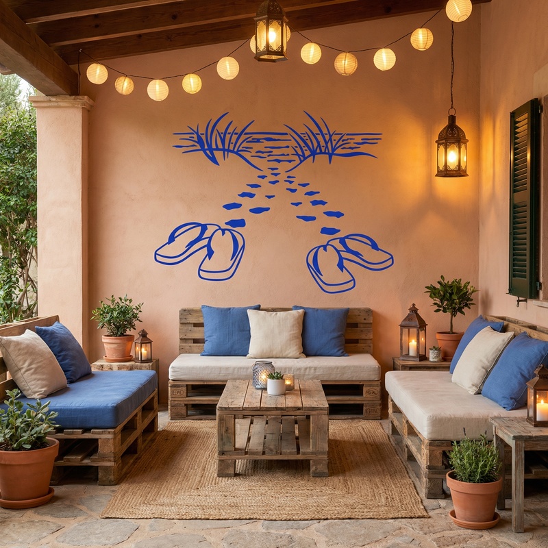 Vinilos Decorativos: Camino hacia la Playa