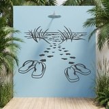 Vinilos Decorativos: Camino hacia la Playa 10