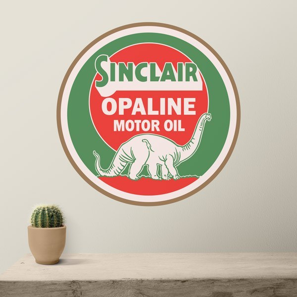 Vinilos Decorativos: Sinclair Opaline Motor Oil