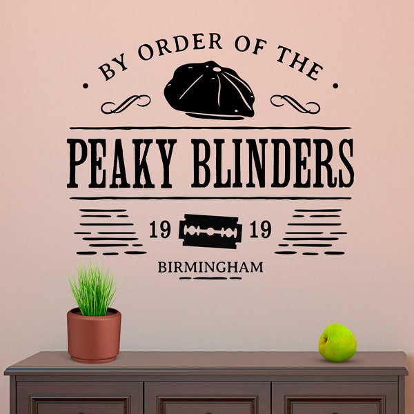 Vinilos Decorativos: Peaky Blinders Birmingham