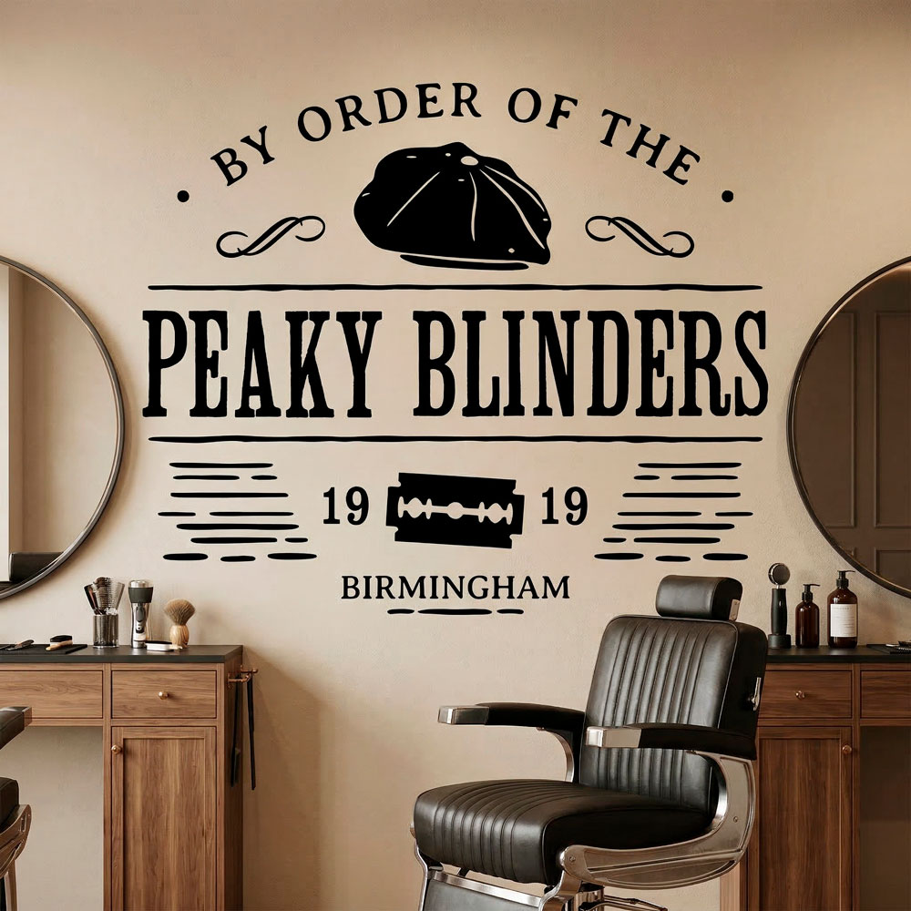 Vinilos Decorativos: Peaky Blinders Birmingham