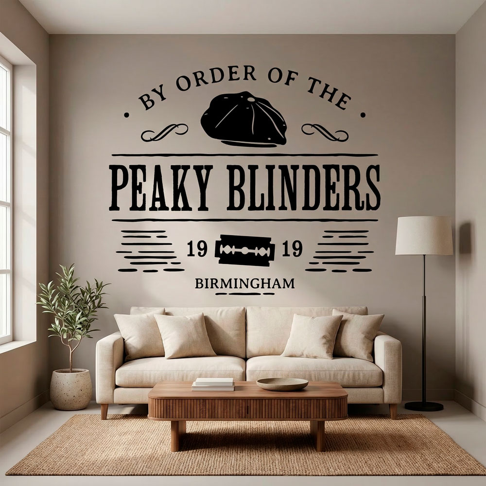 Vinilos Decorativos: Peaky Blinders Birmingham