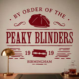 Vinilos Decorativos: Peaky Blinders Birmingham 16