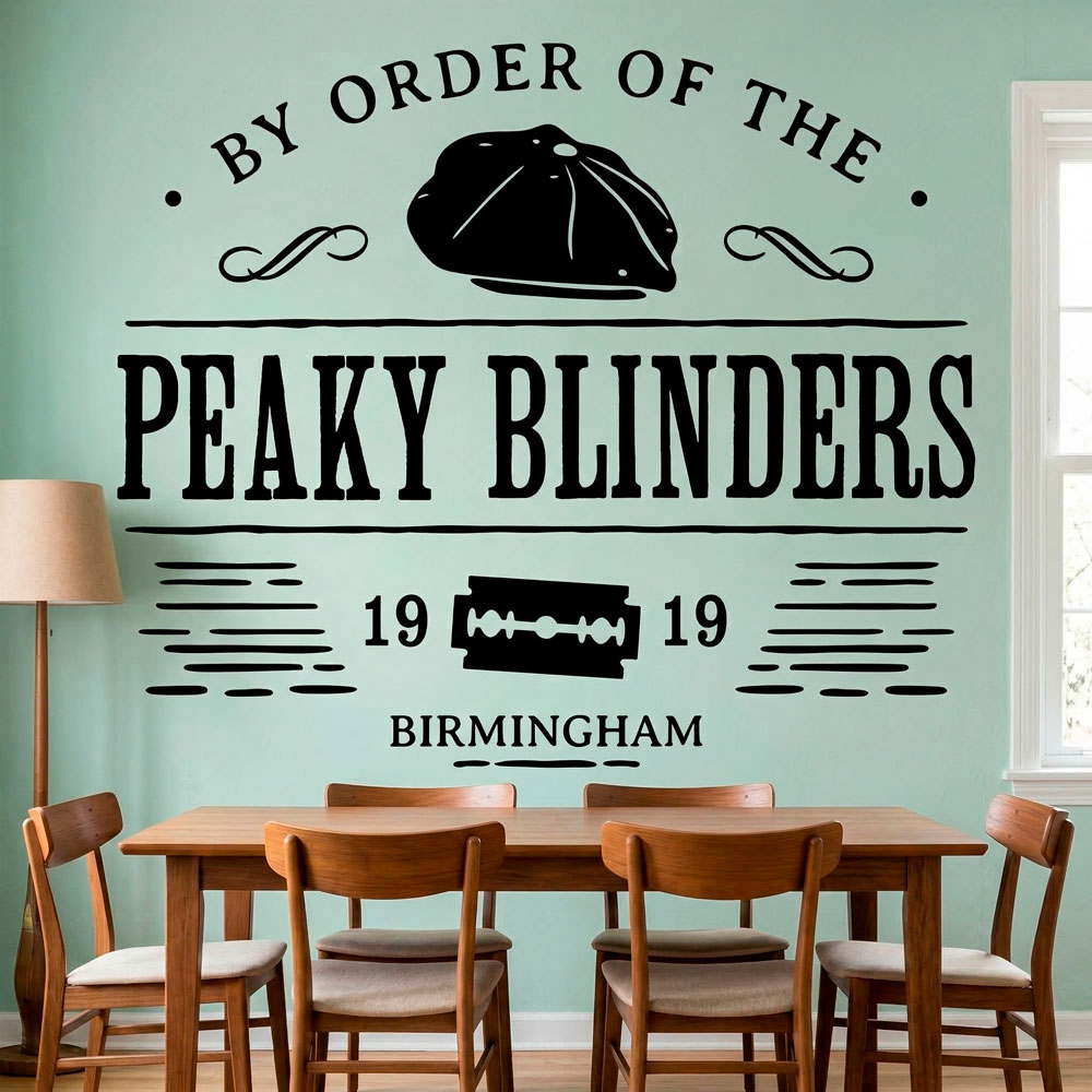 Vinilos Decorativos: Peaky Blinders Birmingham
